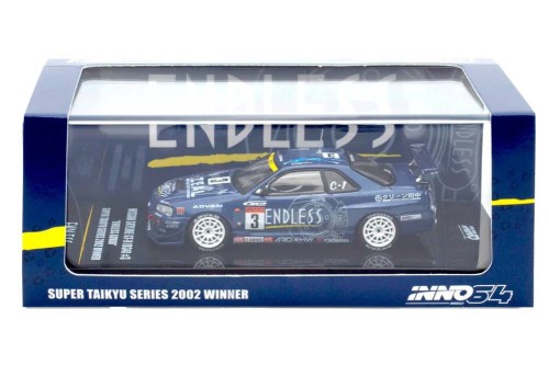 INNO64 Nissan Skyline GT-R (R34) Endless Advan – Super Taikyu Series 2002 Winner