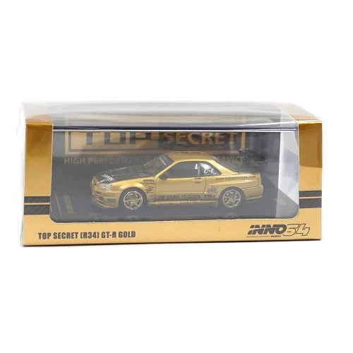 Model-samochodu-NISSAN-SYLINE-GT-R-R34-TOP-SECRET-in64-R34TS-GOLD-c3.webp